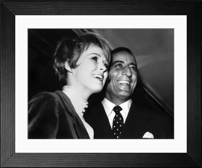 Framed Print : Tony the singer to re-marry. American singer Tony Bennett announced on Thursday night Framed Print : Tony the singer to re-marry. American singer Tony Bennett announced on Thursday night