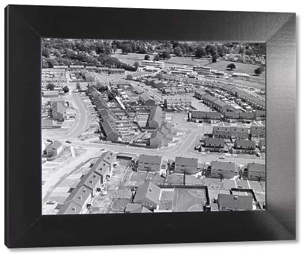 Yateley, Hampshire, June 1970. Aerial View