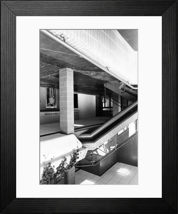 Framed Print : Middlesbrough Bus Station, Teesside, 1st October 1982 Framed Print : Middlesbrough Bus Station, Teesside, 1st October 1982