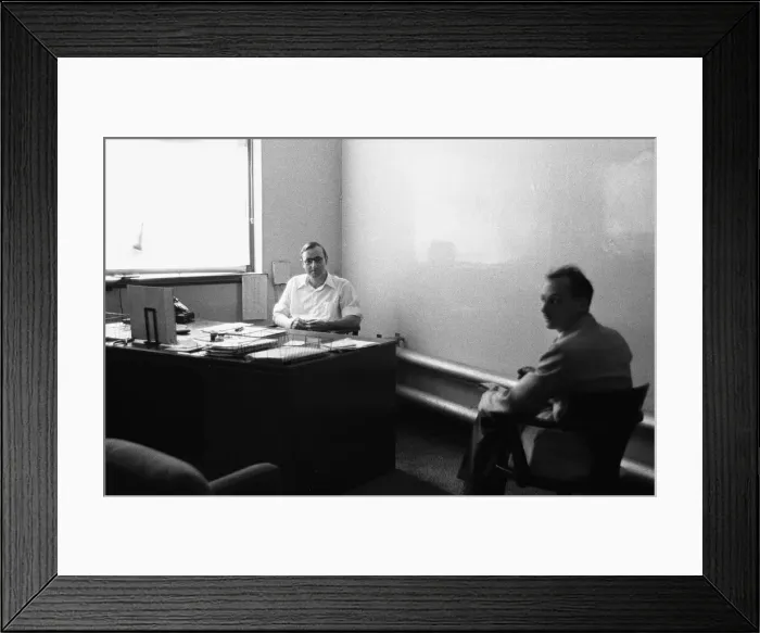 Framed Print : Daily Mirror Ruggles feature on the the team at the National Physical Laboratory