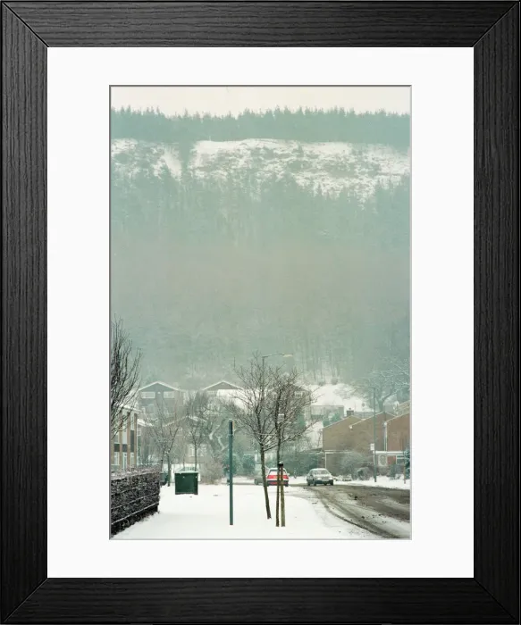 Framed Print : Snow Scenes, Teesside, 22nd February 1994 Framed Print : Snow Scenes, Teesside, 22nd February 1994