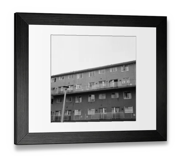 Framed Print : Housing Estate in Smethwick, a town in the Sandwell Metropolitan Borough