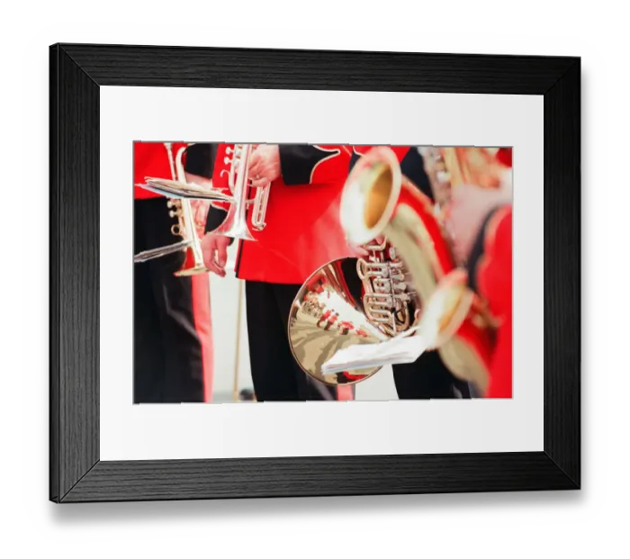 Framed Print : VJ Day Anniversary, Parade to Cenotaph, Middlesbrough, Sunday 20th August 1995