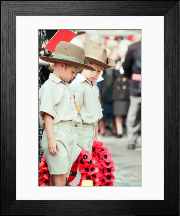 Framed Print : VJ Day Anniversary, Parade to Cenotaph, Middlesbrough, Sunday 20th August 1995 Framed Print : VJ Day Anniversary, Parade to Cenotaph, Middlesbrough, Sunday 20th August 1995
