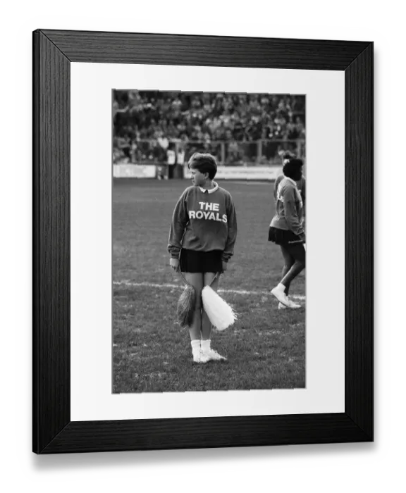 Framed Print : Reading 1-3 Arsenal, FA Cup third round match at Elm Park, Saturday 10th January 1987 Framed Print : Reading 1-3 Arsenal, FA Cup third round match at Elm Park, Saturday 10th January 1987