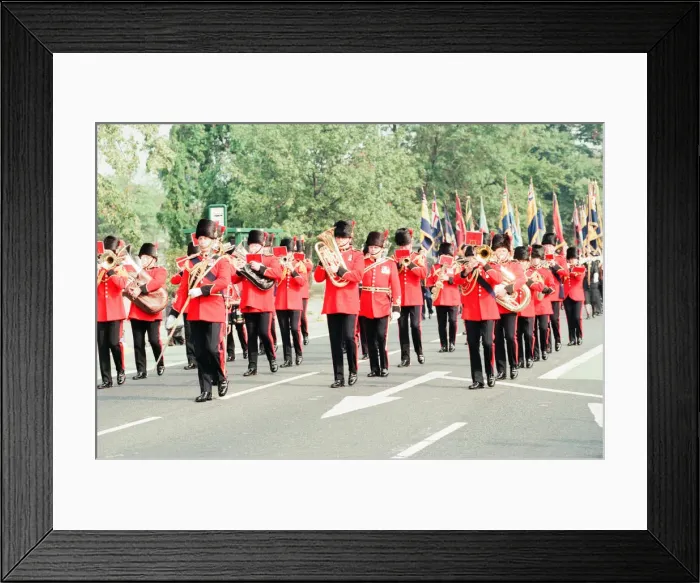 Framed Print : VJ Day Anniversary, Parade to Cenotaph, Middlesbrough, Sunday 20th August 1995