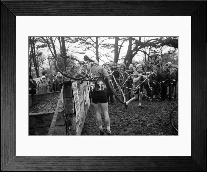 Framed Print : 1968 British National Amateur Cyclo-Cross Championships at Crystal Palace