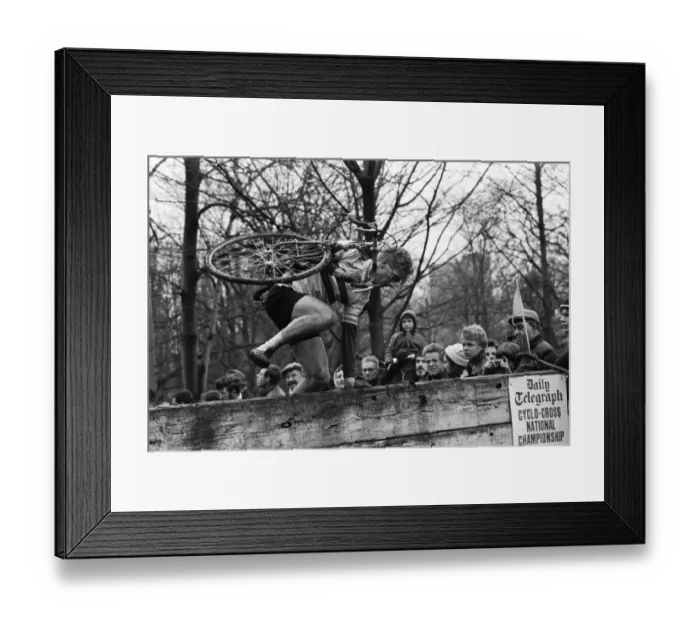 Framed Print : 1968 British National Amateur Cyclo-Cross Championships at Crystal Palace