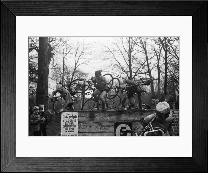 Framed Print : 1968 British National Amateur Cyclo-Cross Championships at Crystal Palace Framed Print : 1968 British National Amateur Cyclo-Cross Championships at Crystal Palace