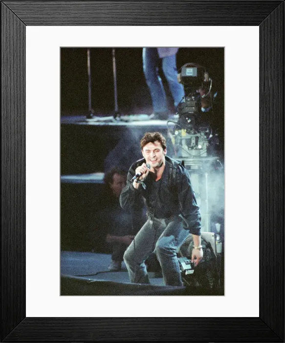 Framed Print : John Lennon Scholarship Concert held at Pier Head, Liverpool. Saturday 5th May 1990 Framed Print : John Lennon Scholarship Concert held at Pier Head, Liverpool. Saturday 5th May 1990