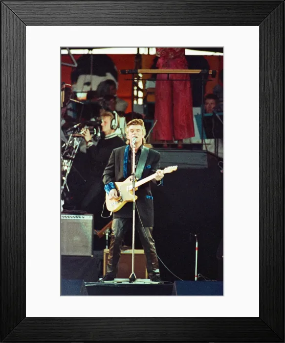 Framed Print : John Lennon Scholarship Concert held at Pier Head, Liverpool. Saturday 5th May 1990 Framed Print : John Lennon Scholarship Concert held at Pier Head, Liverpool. Saturday 5th May 1990