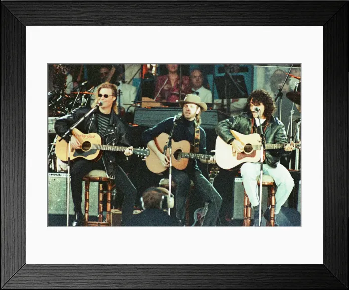 Framed Print : John Lennon Scholarship Concert held at Pier Head, Liverpool. Saturday 5th May 1990 Framed Print : John Lennon Scholarship Concert held at Pier Head, Liverpool. Saturday 5th May 1990
