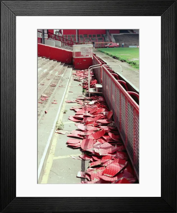 Framed Print : Ayresome Park, the home of Middlesbrough F. C which is due to be demolished following Framed Print : Ayresome Park, the home of Middlesbrough F. C which is due to be demolished following