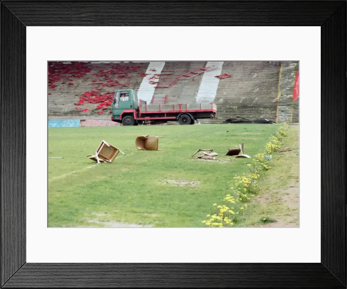 Framed Print : Ayresome Park, the home of Middlesbrough F. C which is due to be demolished following