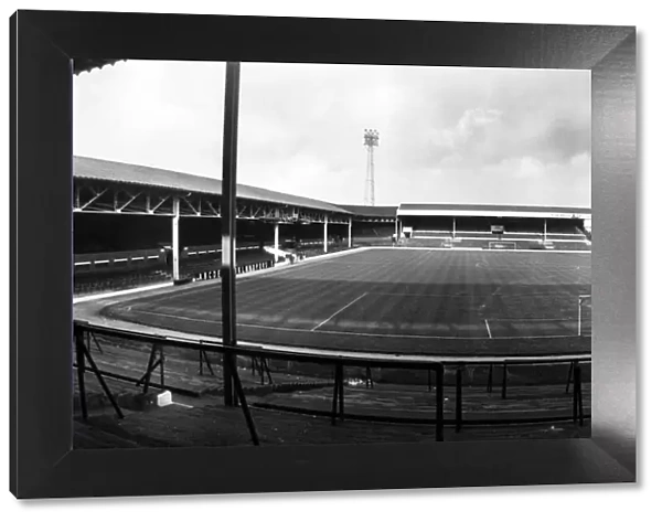 The Hawthorns, the home of West Bromwich Albion F. C. Circa 1973