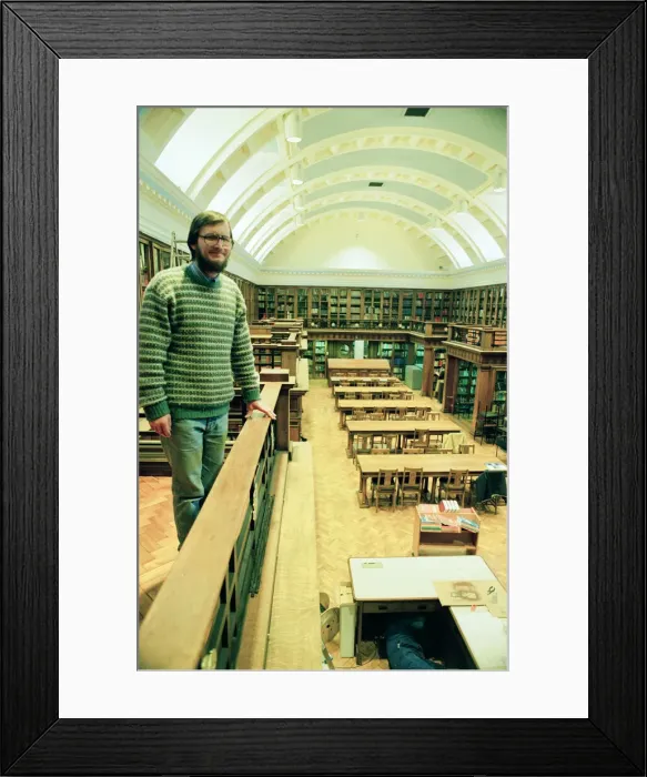 Framed Print : Refurbished, Central Library, Victoria Square, Middlesbrough, 30th December 1992 Framed Print : Refurbished, Central Library, Victoria Square, Middlesbrough, 30th December 1992