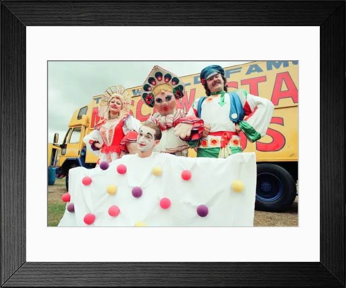 Framed Print : Moscow State Circus, Middlesbrough, 29th August 1995 Framed Print : Moscow State Circus, Middlesbrough, 29th August 1995