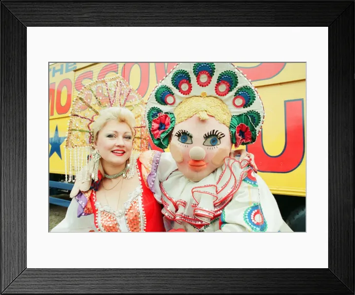 Framed Print : Moscow State Circus, Middlesbrough, 29th August 1995 Framed Print : Moscow State Circus, Middlesbrough, 29th August 1995