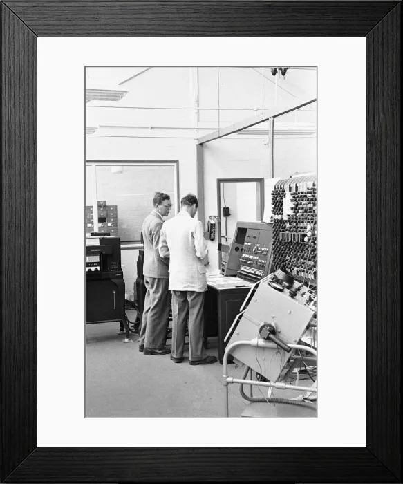 Framed Print : Daily Mirror Ruggles feature on the the team at the National Physical Laboratory Framed Print : Daily Mirror Ruggles feature on the the team at the National Physical Laboratory