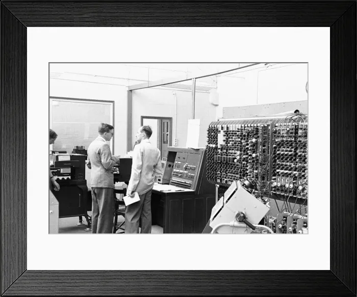 Framed Print : Daily Mirror Ruggles feature on the the team at the National Physical Laboratory Framed Print : Daily Mirror Ruggles feature on the the team at the National Physical Laboratory