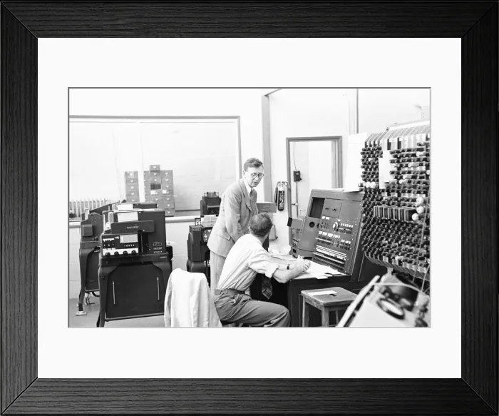Framed Print : Daily Mirror Ruggles feature on the the team at the National Physical Laboratory Framed Print : Daily Mirror Ruggles feature on the the team at the National Physical Laboratory