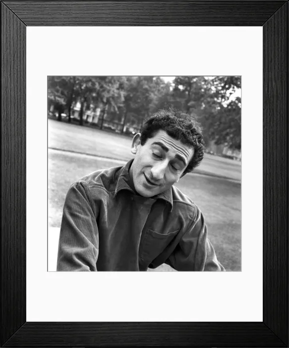 Framed Print : Composer Lionel Bart. June 1957 A419-004 Framed Print : Composer Lionel Bart. June 1957 A419-004