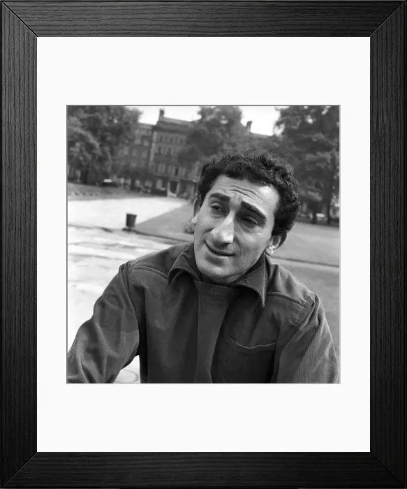 Framed Print : Composer Lionel Bart. June 1957 A419-005 Framed Print : Composer Lionel Bart. June 1957 A419-005