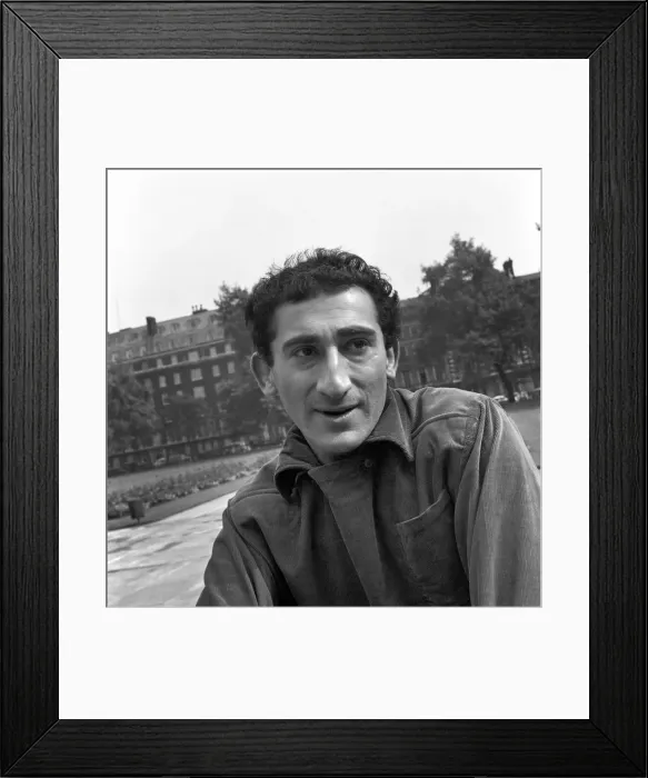Framed Print : Composer Lionel Bart. June 1957 A419-008 Framed Print : Composer Lionel Bart. June 1957 A419-008