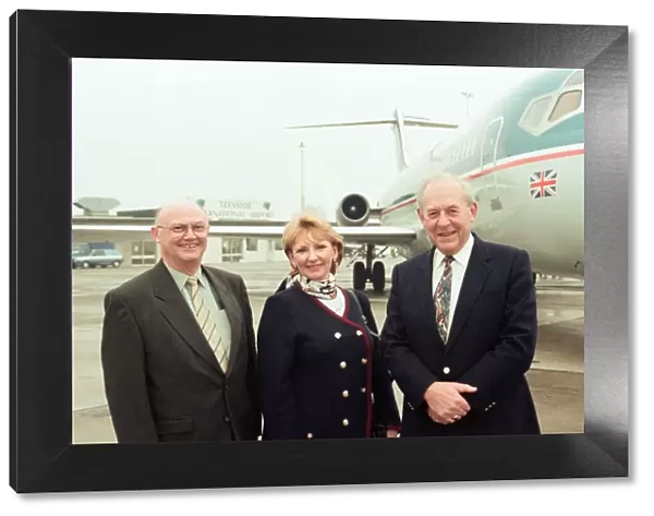 British Midland operated a commemorative flight to Teesside Airport to mark its last DC9