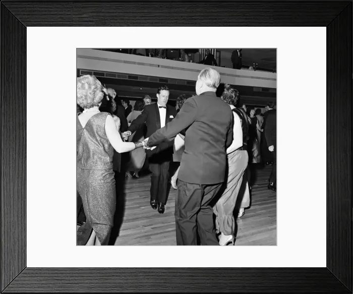 Framed Print : Charity Ball, Top Rank Ballroom, Reading, Berkshire, 28th October 1967 Framed Print : Charity Ball, Top Rank Ballroom, Reading, Berkshire, 28th October 1967
