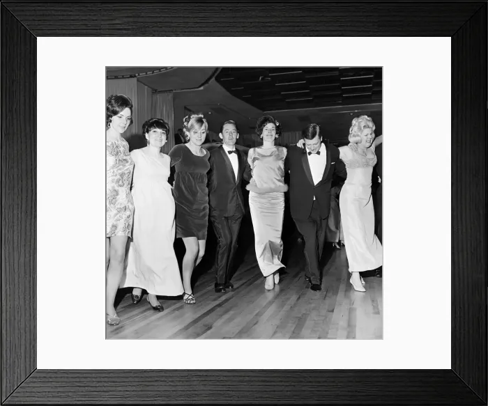 Framed Print : Charity Ball, Top Rank Ballroom, Reading, Berkshire, 28th October 1967 Framed Print : Charity Ball, Top Rank Ballroom, Reading, Berkshire, 28th October 1967