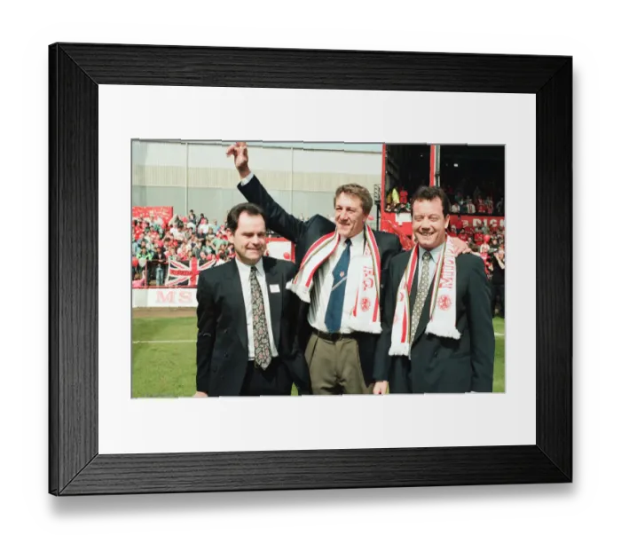 Framed Print : Middlesbrough 2-1 Luton Town, League Division One match at Ayresome Park