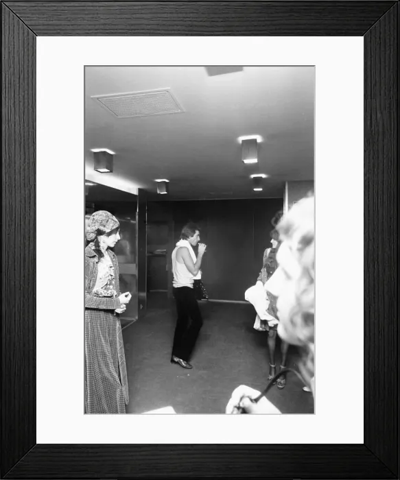 Framed Print : Charlie Watts of the Rolling Stones arriving at the Odeon New Street Framed Print : Charlie Watts of the Rolling Stones arriving at the Odeon New Street