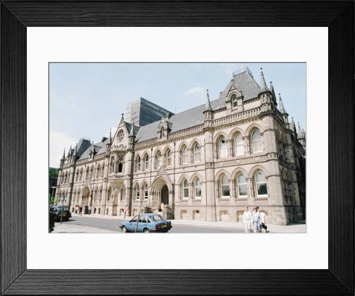 Framed Print : Middlesbrough Town Hall, Albert Road, Middlesbrough 17th July 1989