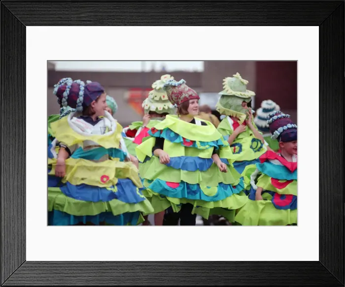 Framed Print : Community Carnival at Stockton High Street, part of the Stockton Festival