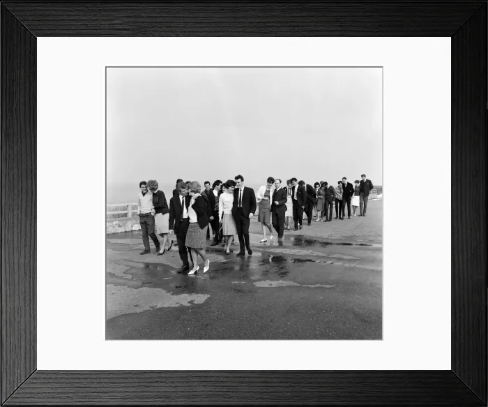 Framed Print : An after lunch walk on the promenade in the March sunshine Framed Print : An after lunch walk on the promenade in the March sunshine