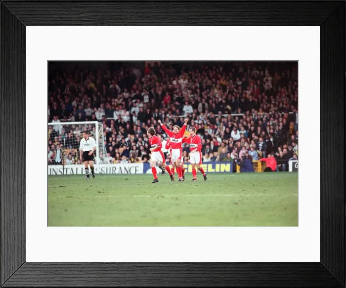 Framed Print : Port Vale 0 - 1 Middlesbrough, Division One match held at Vale Park. 24th April 1998 Framed Print : Port Vale 0 - 1 Middlesbrough, Division One match held at Vale Park. 24th April 1998