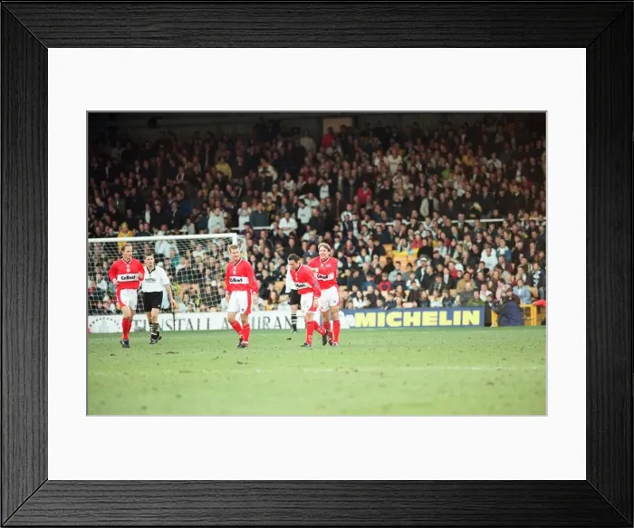 Framed Print : Port Vale 0 - 1 Middlesbrough, Division One match held at Vale Park. 24th April 1998 Framed Print : Port Vale 0 - 1 Middlesbrough, Division One match held at Vale Park. 24th April 1998