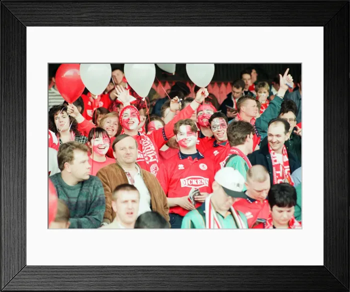 Framed Print : Middlesbrough 2-1 Luton Town, League Division One match at Ayresome Park