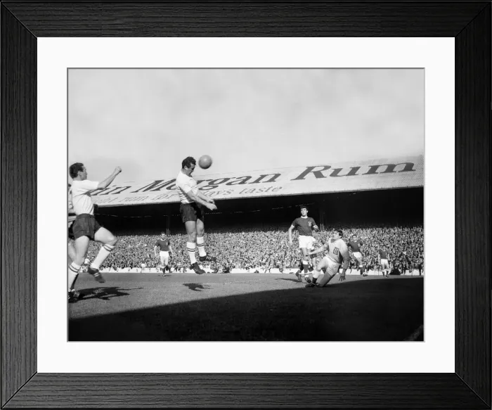 Framed Print : British Home Championship match at Ninian Park, Cardiff. Wales 0 v England 4 Framed Print : British Home Championship match at Ninian Park, Cardiff. Wales 0 v England 4