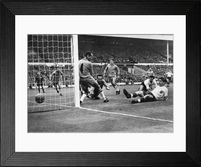 Framed Print : International friendly match at Wembley. England 1 v Brazil 1 Framed Print : International friendly match at Wembley. England 1 v Brazil 1