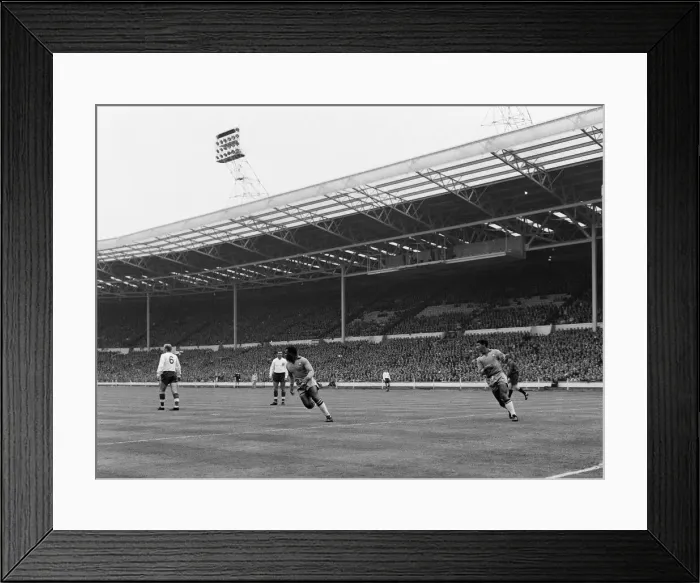 Framed Print : International friendly match at Wembley. England 1 v Brazil 1 Framed Print : International friendly match at Wembley. England 1 v Brazil 1
