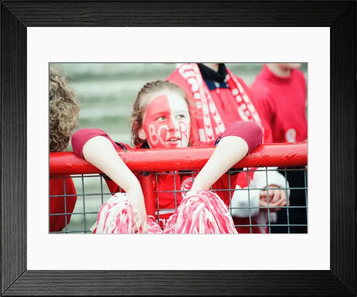 Framed Print : Middlesbrough 2-1 Luton Town, League Division One match at Ayresome Park