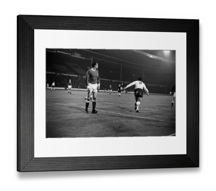 Framed Print : British Home Championship match at Wembley Stadium. England 2 v Wales 1 Framed Print : British Home Championship match at Wembley Stadium. England 2 v Wales 1