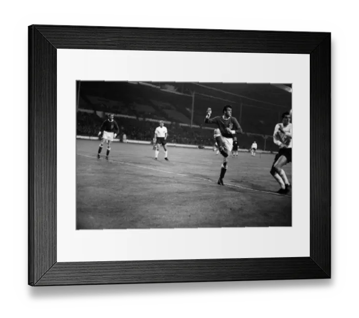 Framed Print : British Home Championship match at Wembley Stadium. England 2 v Wales 1