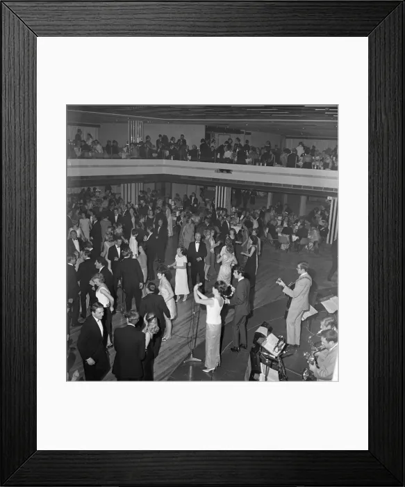 Framed Print : Charity Ball, Top Rank Ballroom, Reading, Berkshire, 28th October 1967 Framed Print : Charity Ball, Top Rank Ballroom, Reading, Berkshire, 28th October 1967