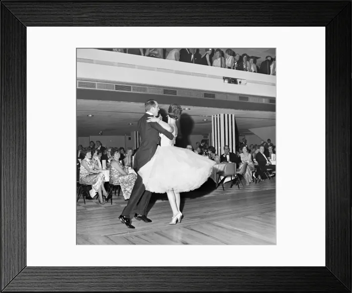 Framed Print : Charity Ball, Top Rank Ballroom, Reading, Berkshire, 28th October 1967