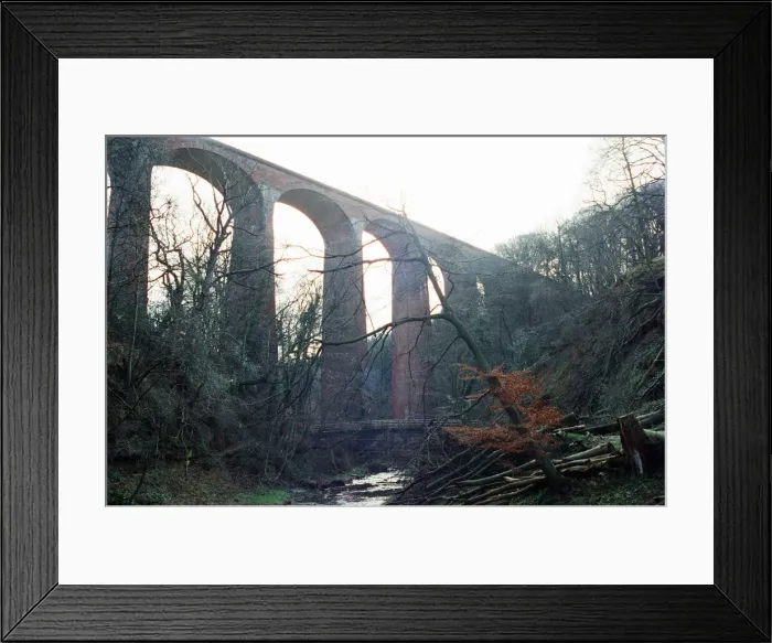 Framed Print : Saltburn Viaduct, Skelton Beck, Tees Valley, 25th March 1991 Framed Print : Saltburn Viaduct, Skelton Beck, Tees Valley, 25th March 1991