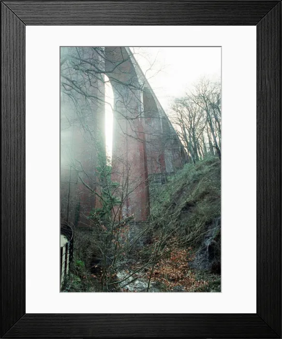 Framed Print : Saltburn Viaduct, Skelton Beck, Tees Valley, 25th March 1991 Framed Print : Saltburn Viaduct, Skelton Beck, Tees Valley, 25th March 1991