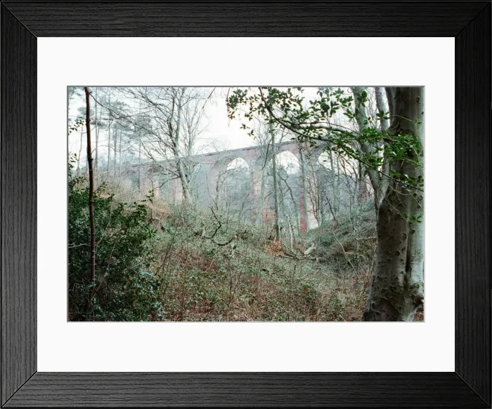 Framed Print : Saltburn Viaduct, Skelton Beck, Tees Valley, 25th March 1991 Framed Print : Saltburn Viaduct, Skelton Beck, Tees Valley, 25th March 1991